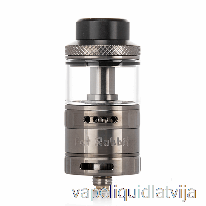 Hellvape Fat Rabbit Solo 25mm Rta Gunmetal Vape šķidrums